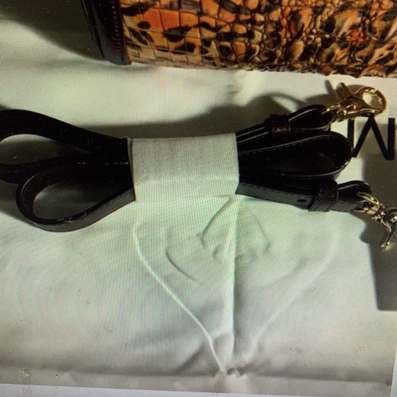 BRAHMIN BERGAMOT COLLECTION SMALL FINLEY SATCHEL BAG - Picture 8 of 8